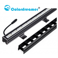 IP66 Wall Washer LED Light Aluminum LED Wall Washer DMX Linear 36mm CE&RoHS