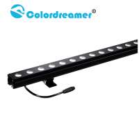 40mm DMX Control W/RGB/RGBW Color Outdoor Waterproof IP67 LED Wall Washer Light