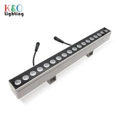 High quality RGB DMX available width 47mm wall washer light